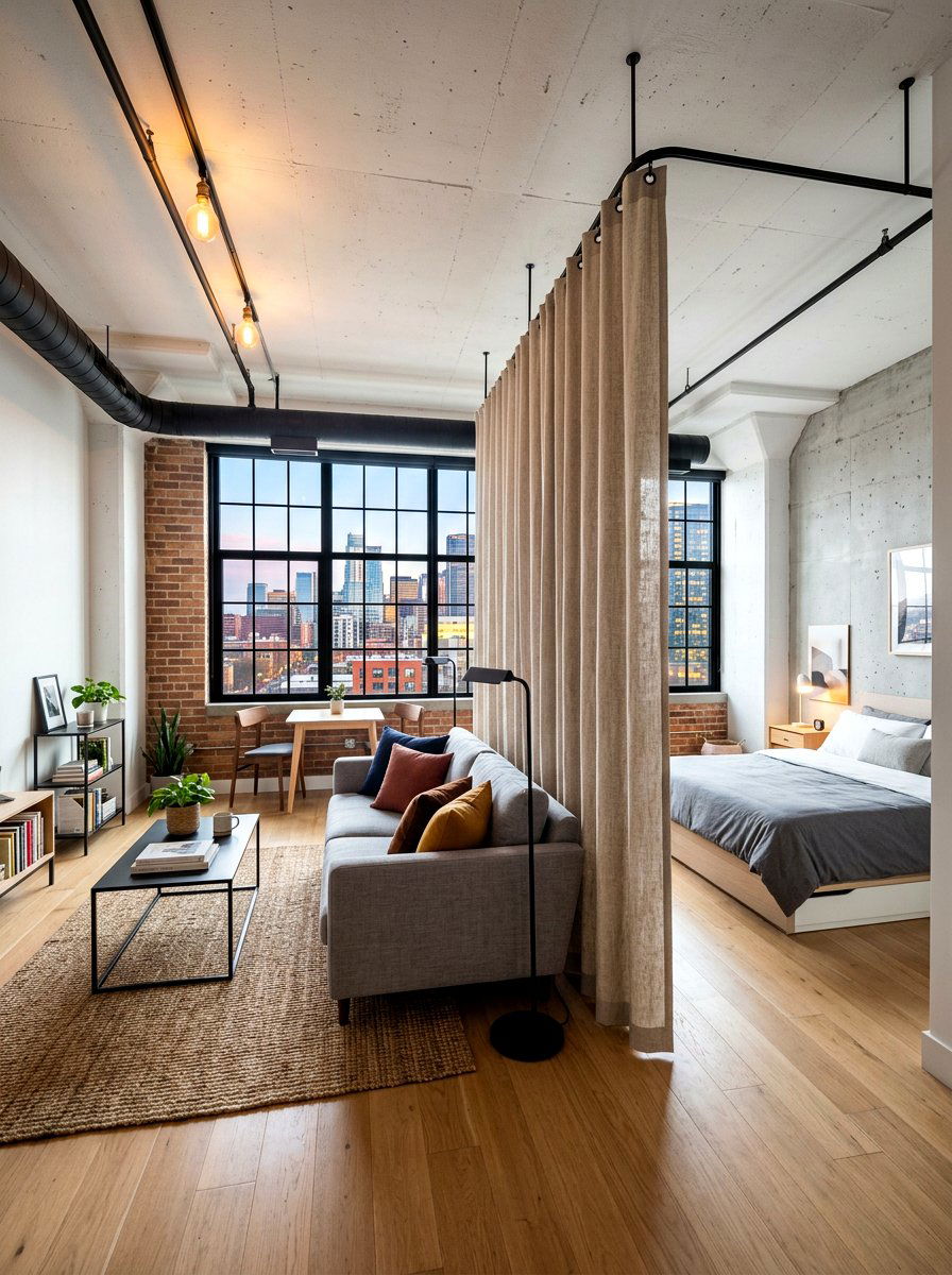 Room divider curtains - 30 sheer curtain ideas