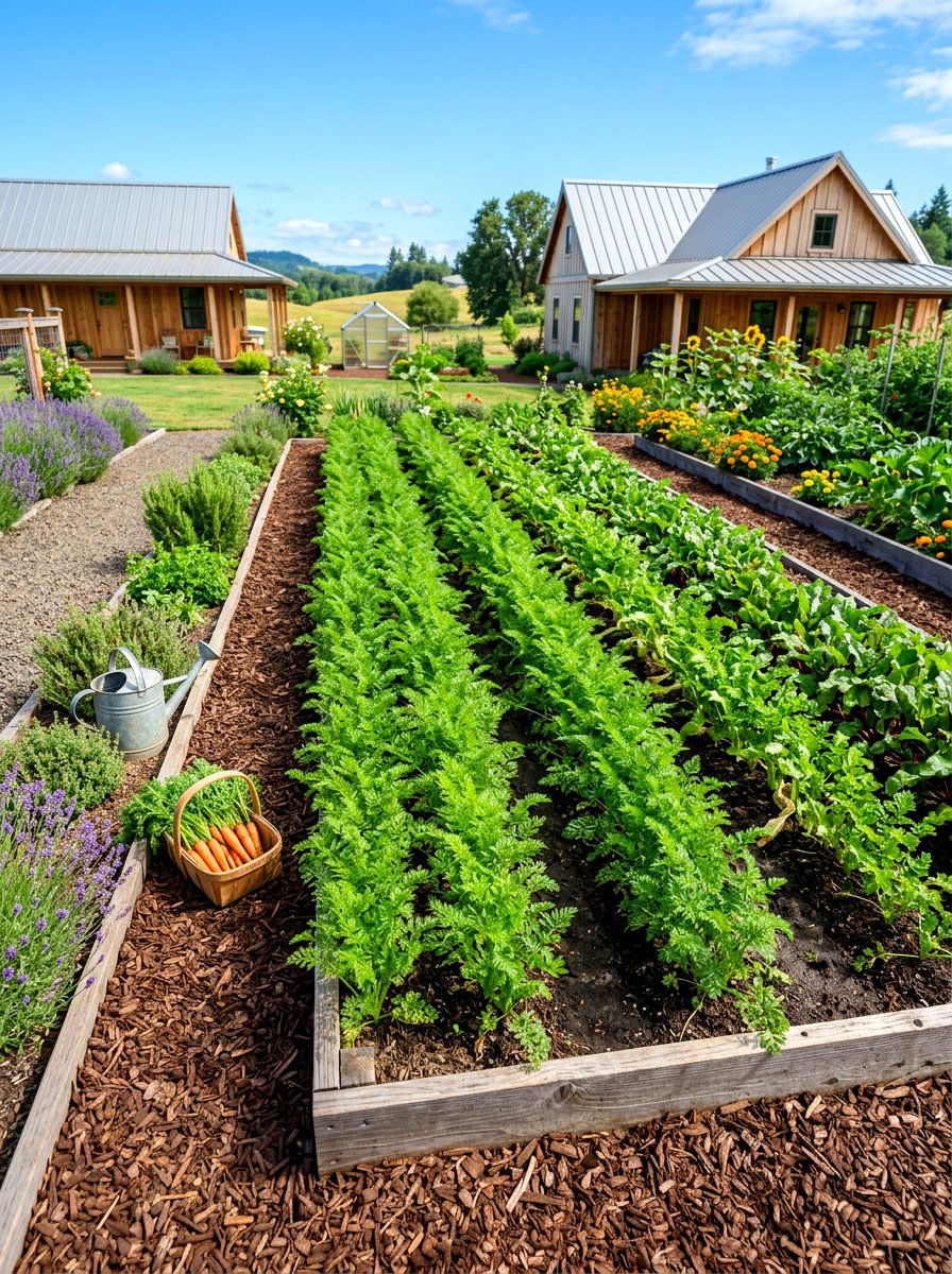 Root Vegetable Plot - 30 edible entertaining backyard ideas