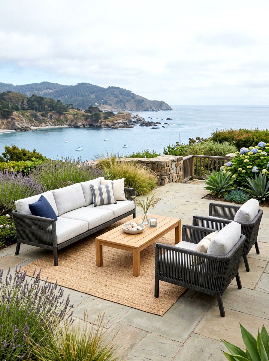 Rope Furniture Set - 30 deck furniture ideas