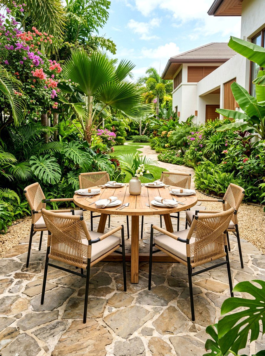 Rope Garden Chair - 30 garden furniture ideas