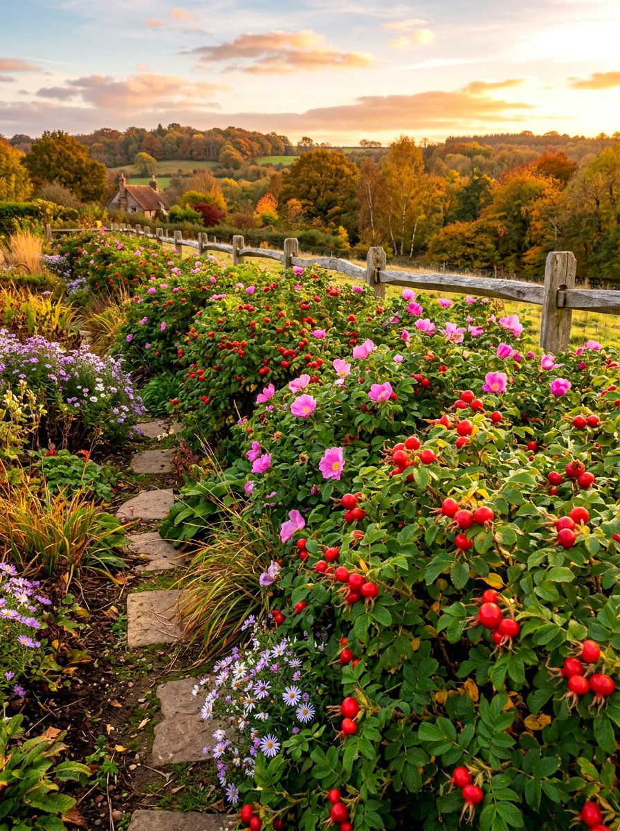 Rose Hip Garden - 30 tea herb garden ideas