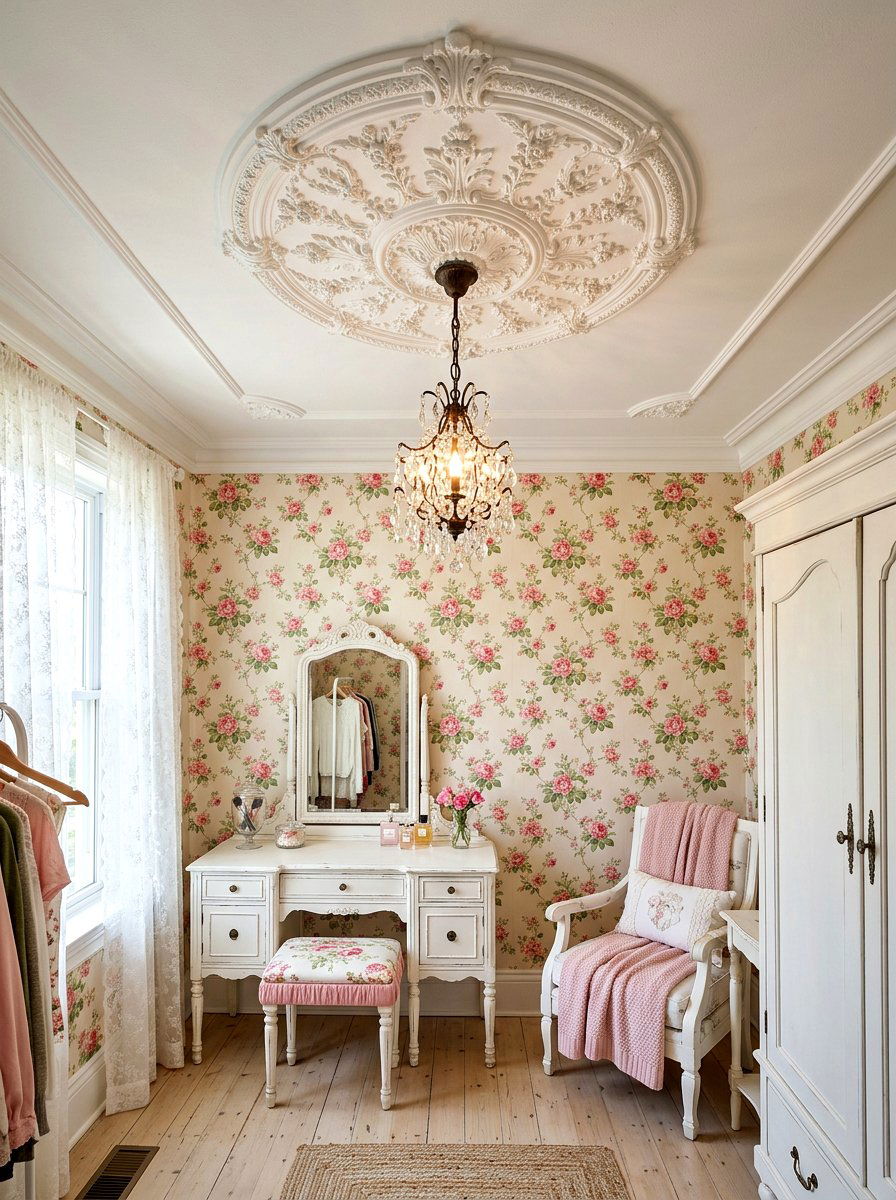 30 Ceiling Medallion Ideas for Stunning, Classic Centerpieces