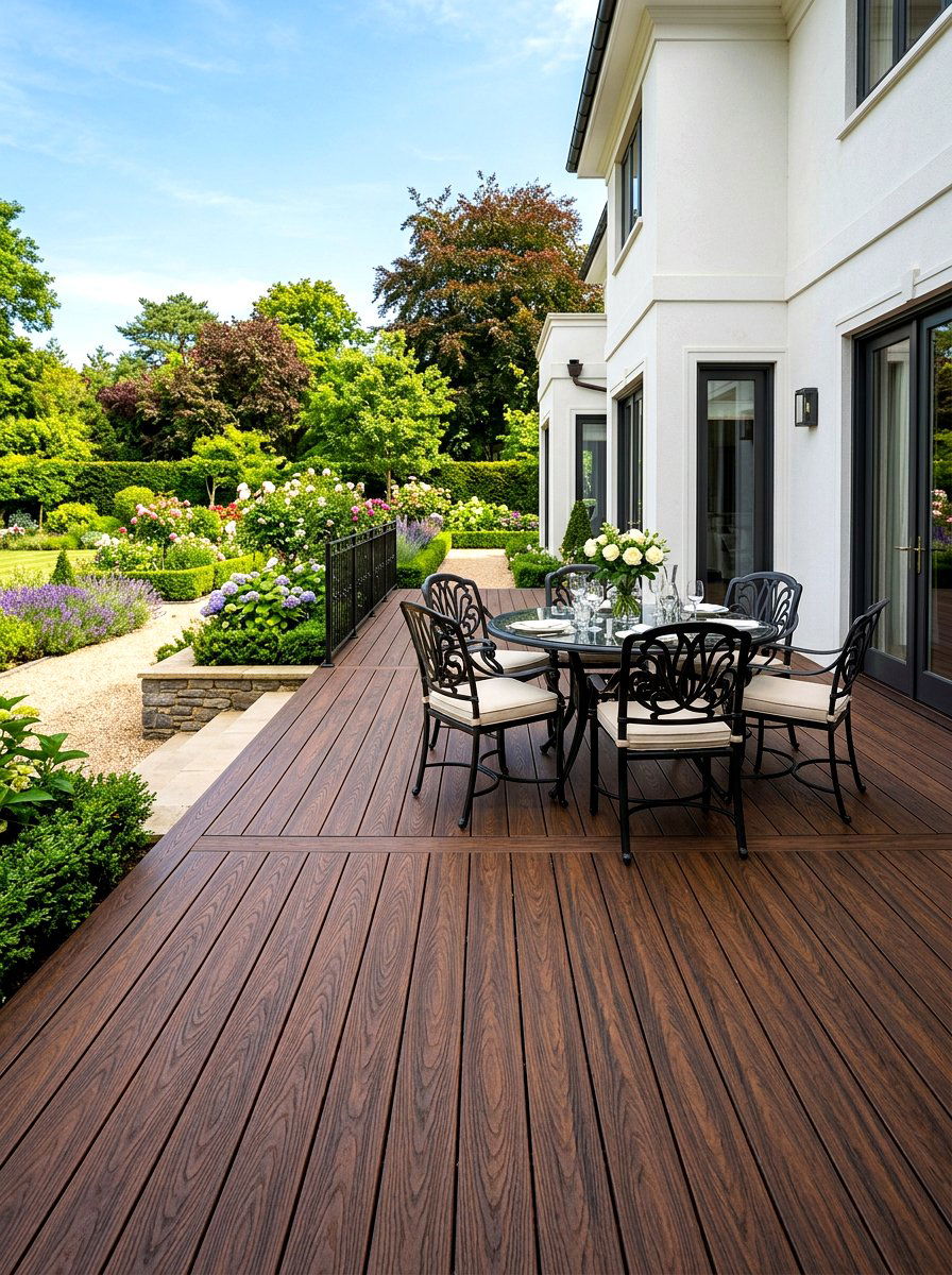 Rosewood Composite Decking - 30 composite deck color ideas