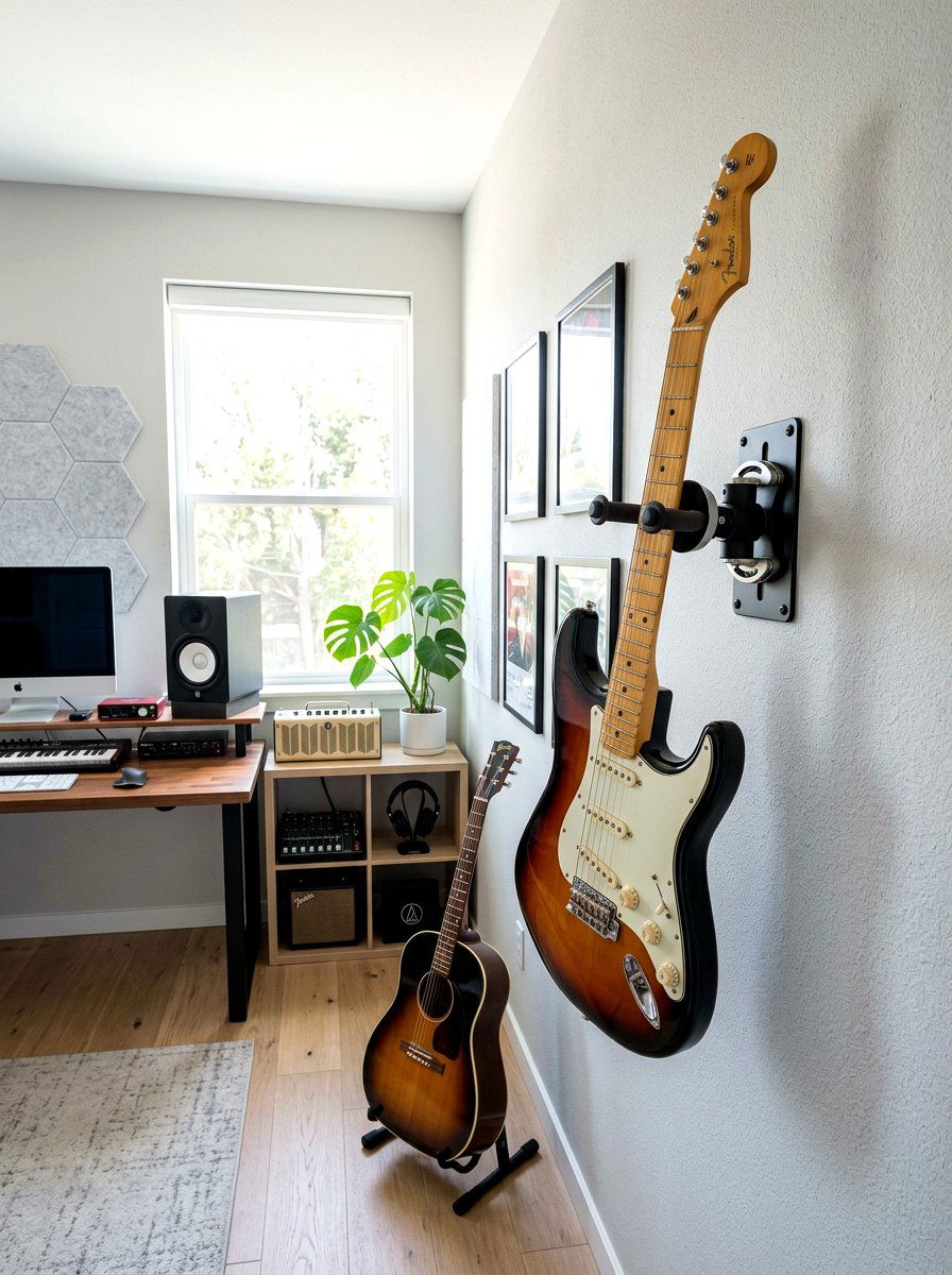 30 Guitar Wall Display Ideas to Rock Your Space in Style