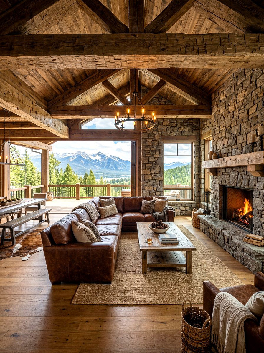 Rough hewn beam - 30 ceiling trim ideas