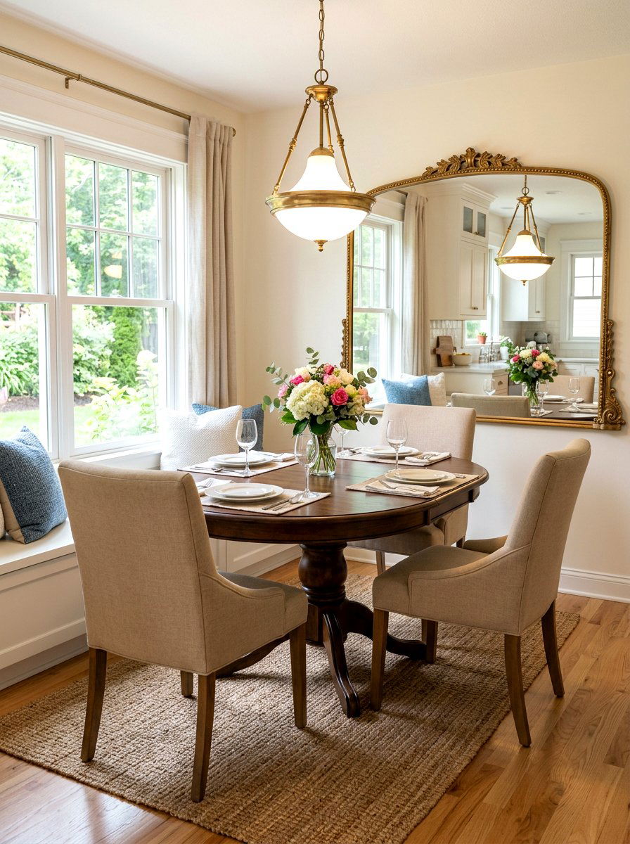 Round Pedestal Dining Table - 30 extendable dining table ideas