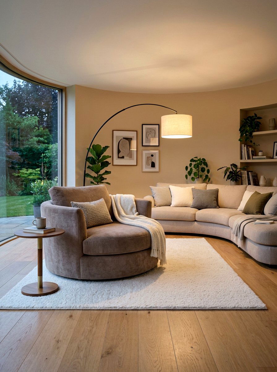 Round Swivel Chair Living Room - 30 swivel accent chair living room ideas