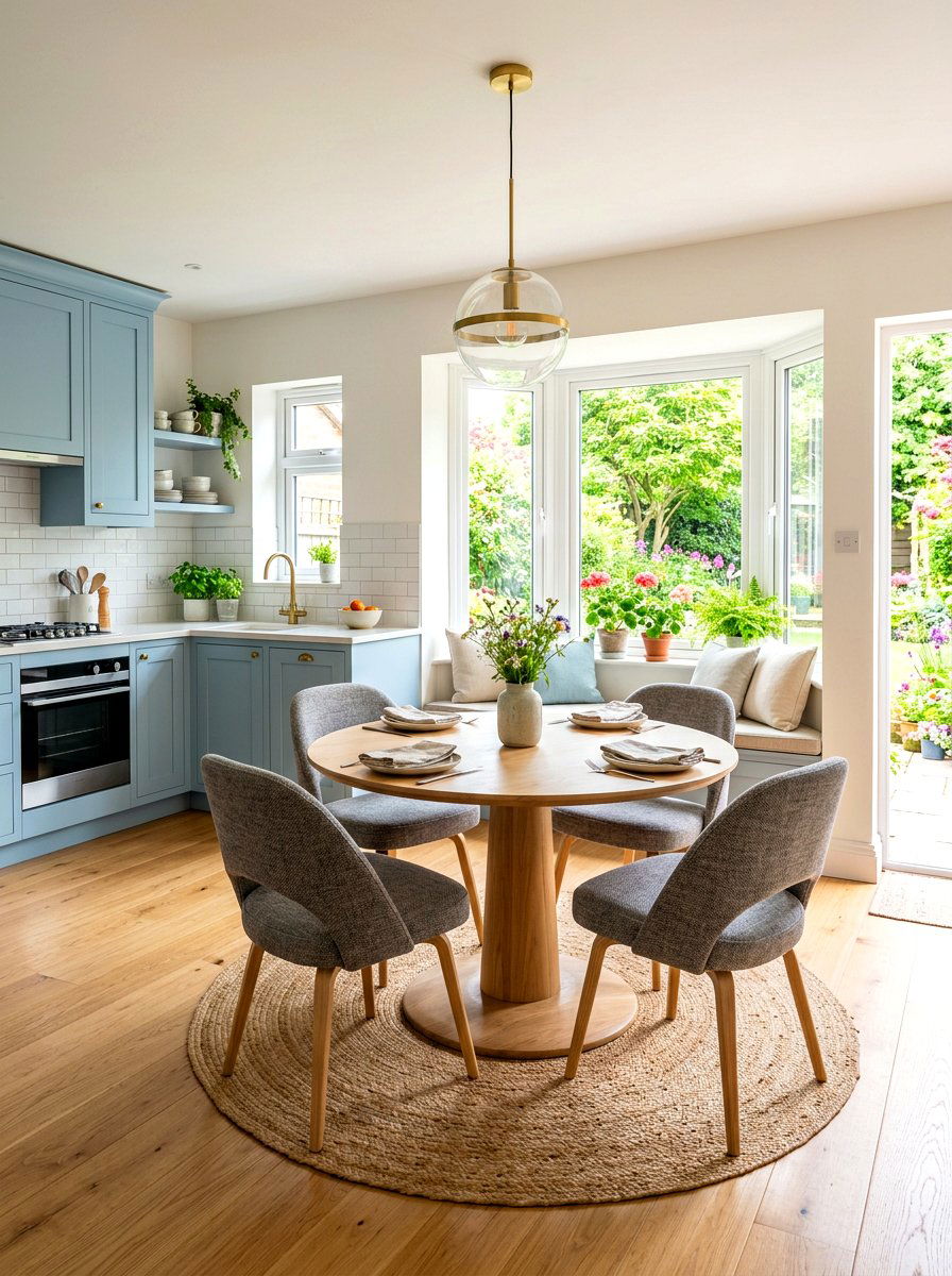 Round Table Kitchen Combo - 30 kitchen dining combo ideas