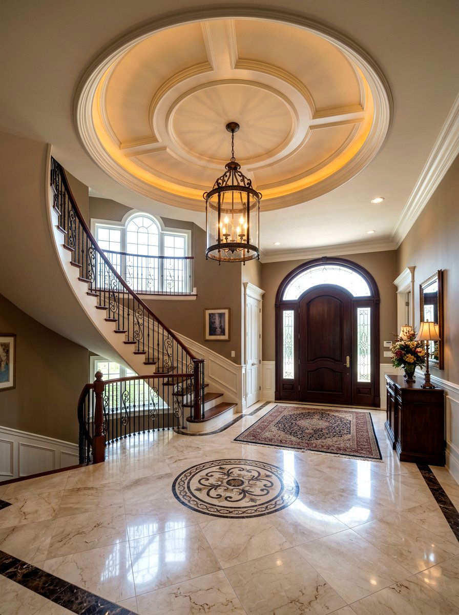 Round Tray Ceiling - 30 tray ceiling ideas