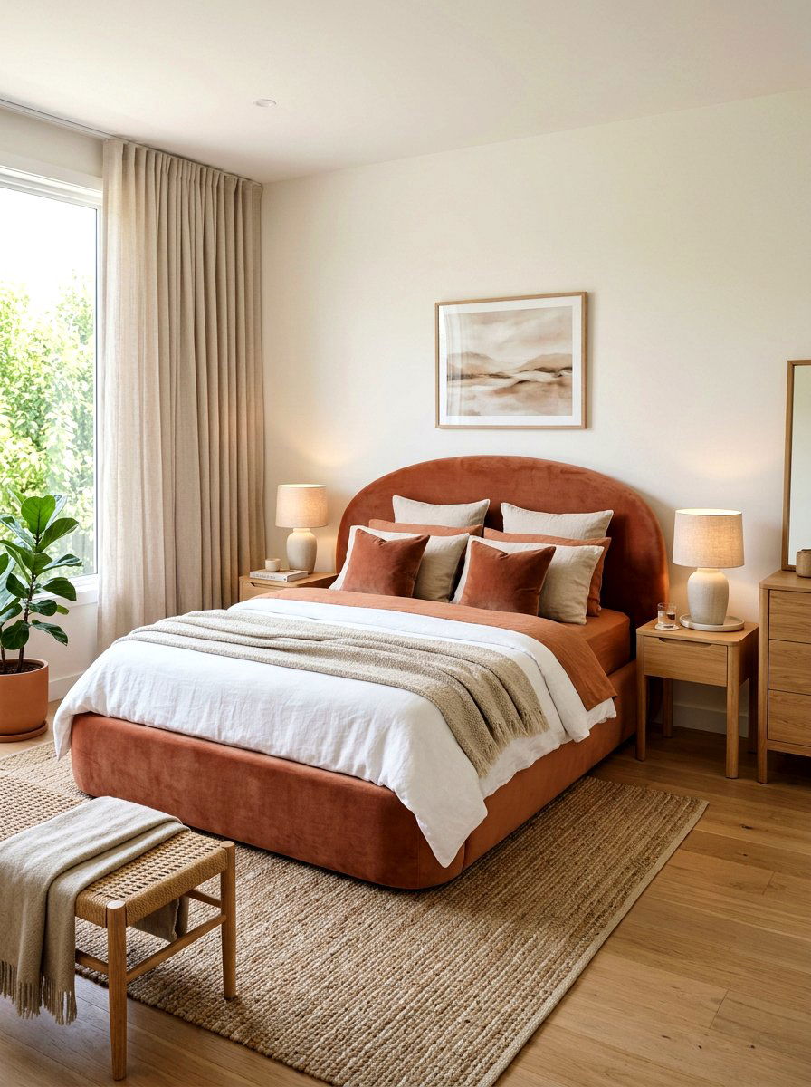 Rounded Bed Frame - 30 sculptural furniture ideas