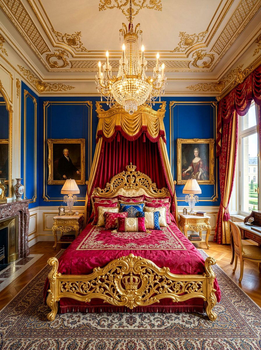Royal European Suite - 30 European bed styling ideas