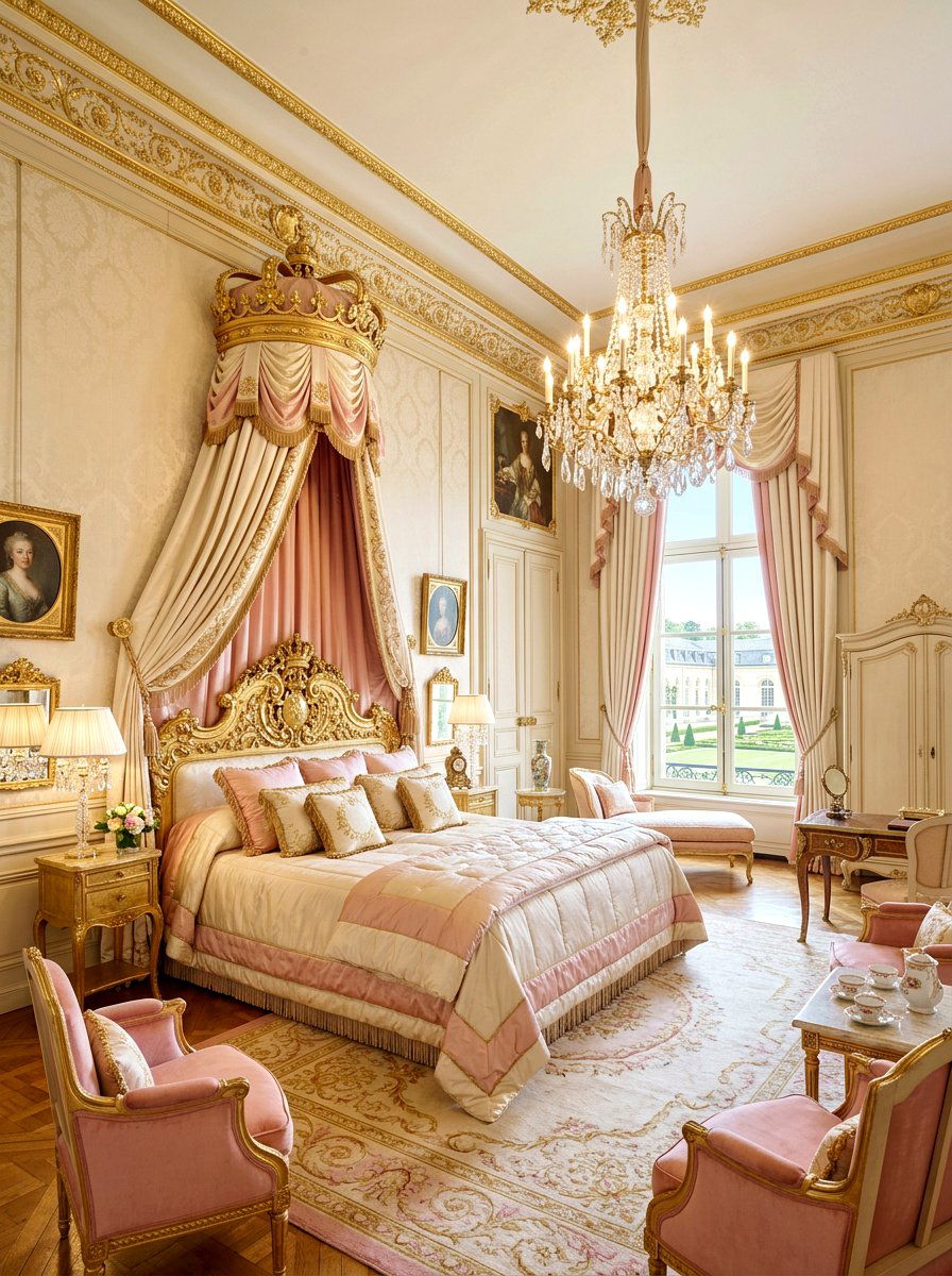 Royal Princess Bedroom - 30 dreamy girly bedroom ideas