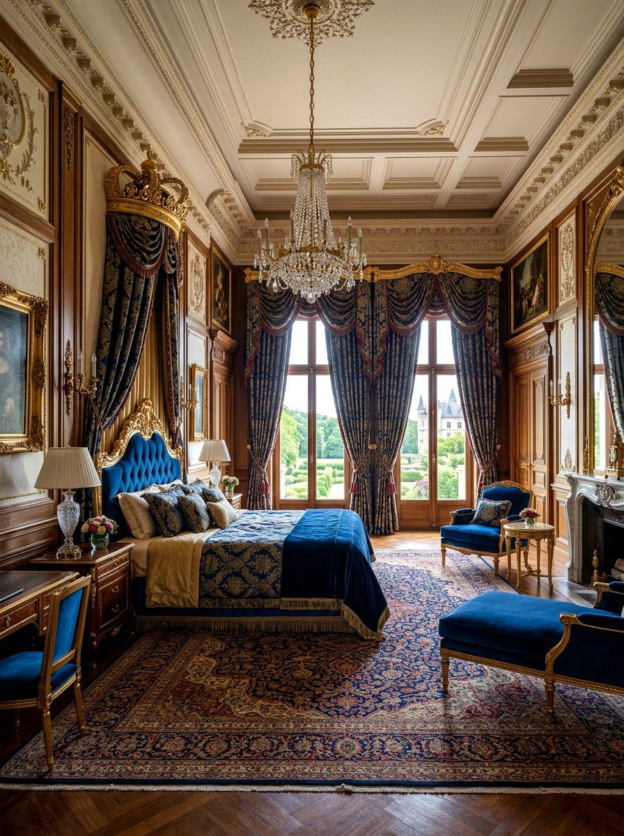 Royal master bedroom - 30 fairytale bedroom aesthetic ideas