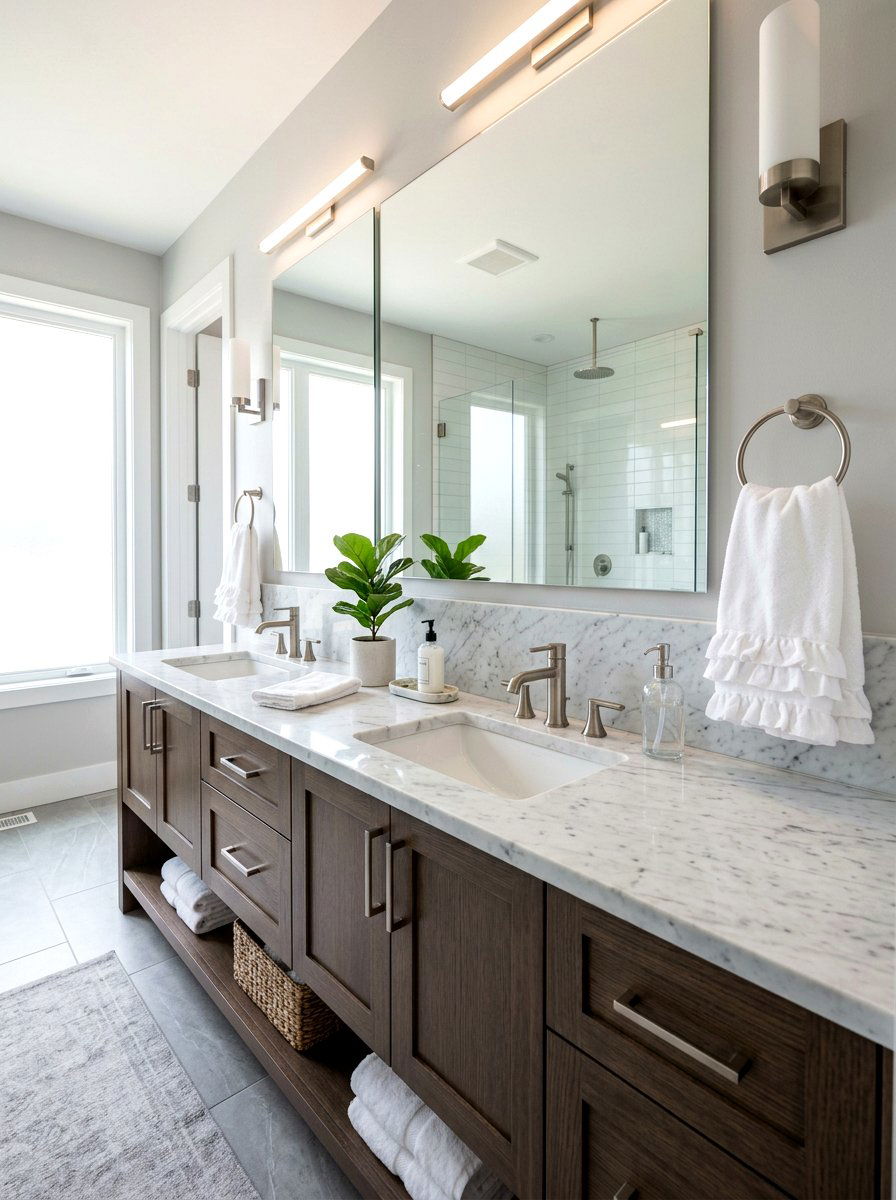 Ruffle Bathroom Towels - 30 ruffle decor ideas
