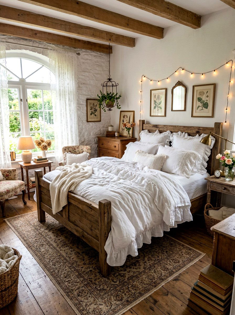 Ruffled Bedding Style - 30 cloud inspired bedroom ideas