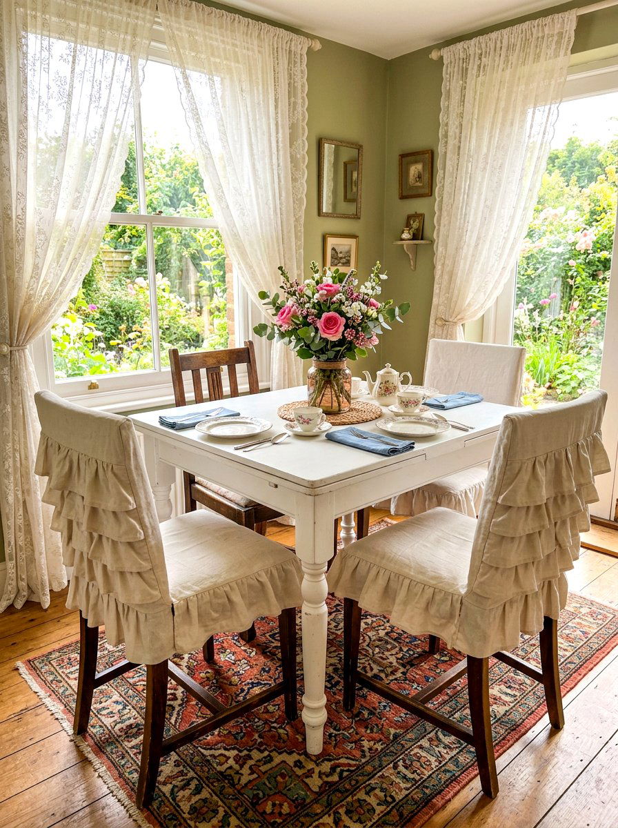 30 Coquette Kitchen Ideas to Add Lace, Color, and Charm