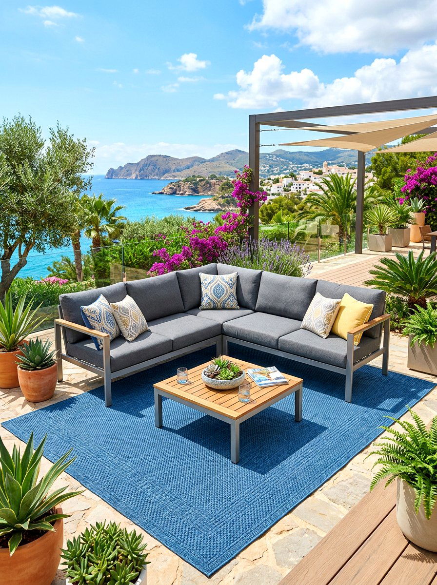 Rug For Outdoor Patio Furniture - 30 area rug placement ideas