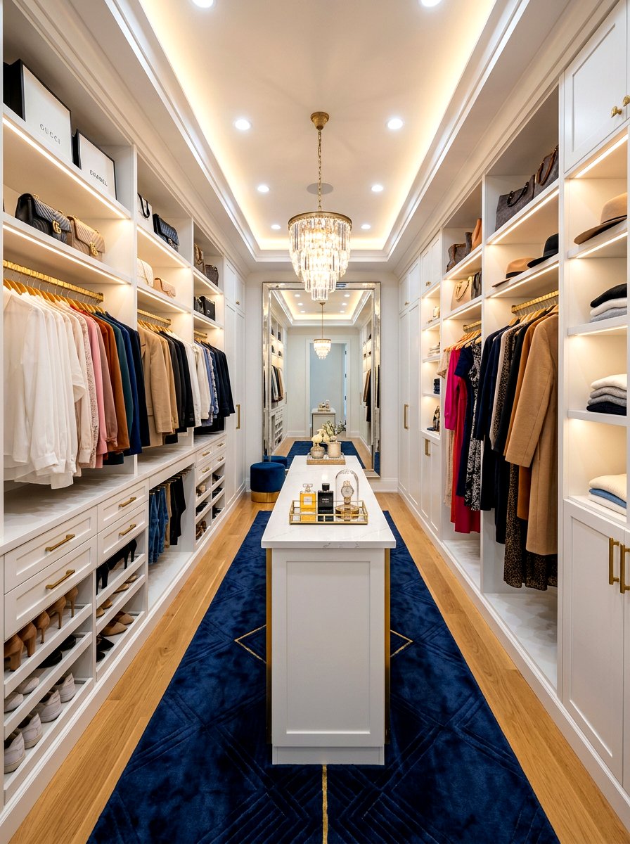 Runner For Walk In Closet - 30 area rug placement ideas