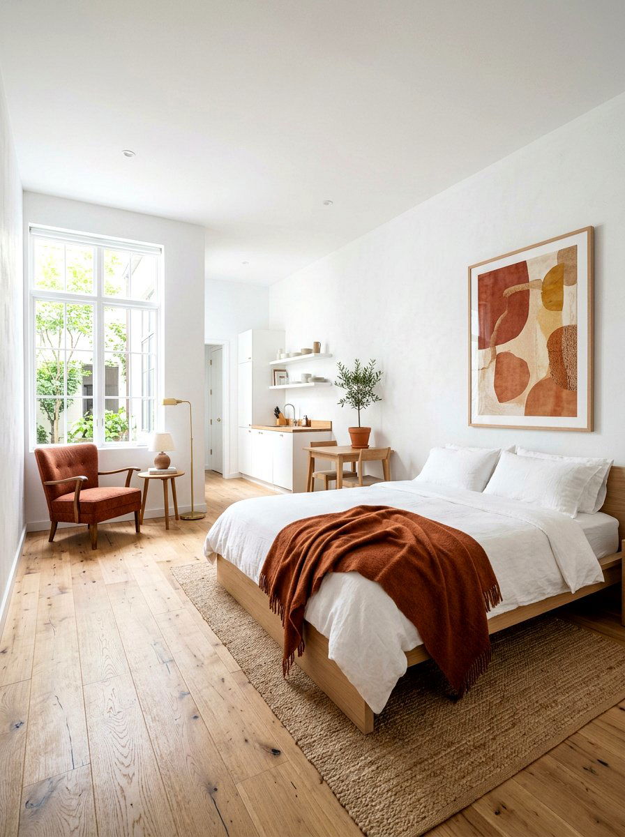 Rust Minimalist Studio - 30 rust color decor ideas