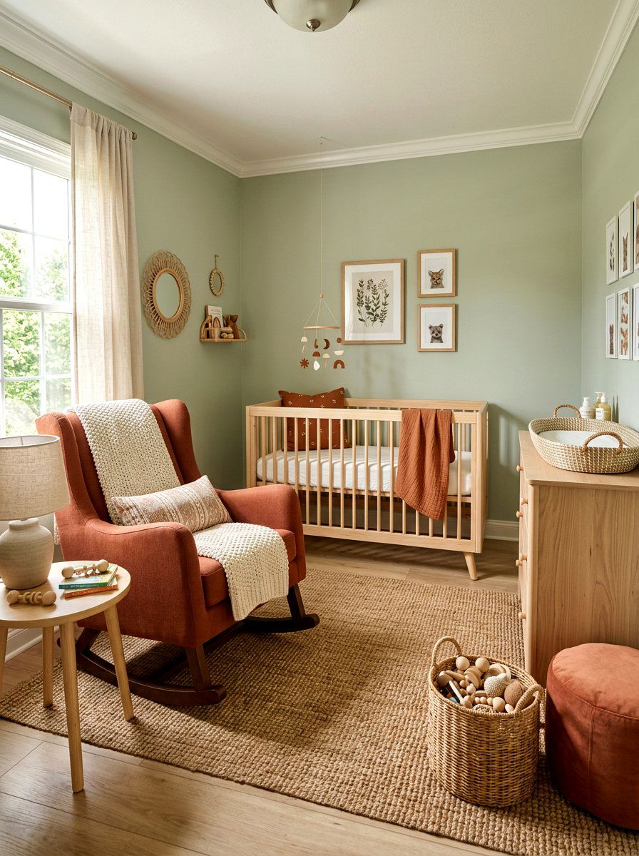 Rust Nursery Decor - 30 rust color decor ideas
