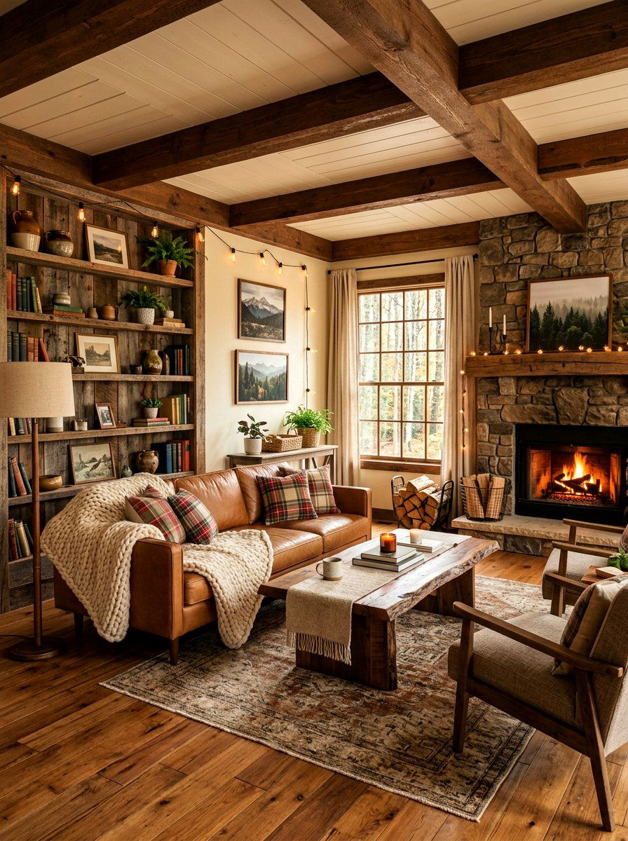 Rustic Apartment Living Room - 30 apartment living room ideas