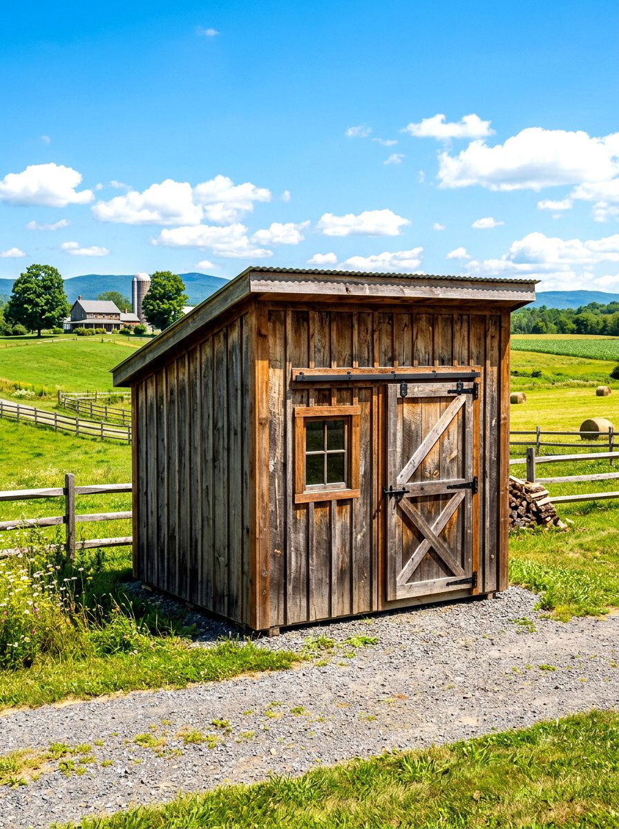 Rustic Barn Wood Trim - 30 shed window trim ideas