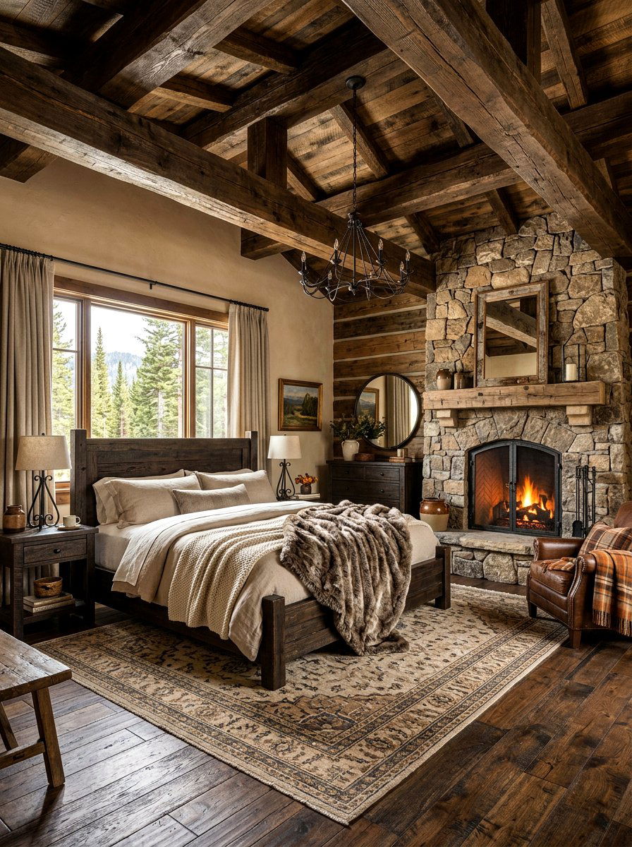 Rustic Bedroom - 30 serene bedroom ideas