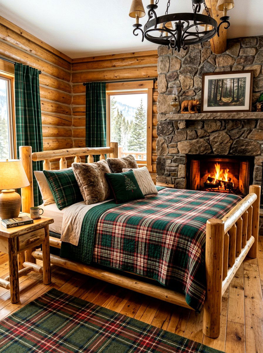 Rustic Cabin Bedding - 30 guest room bedding ideas
