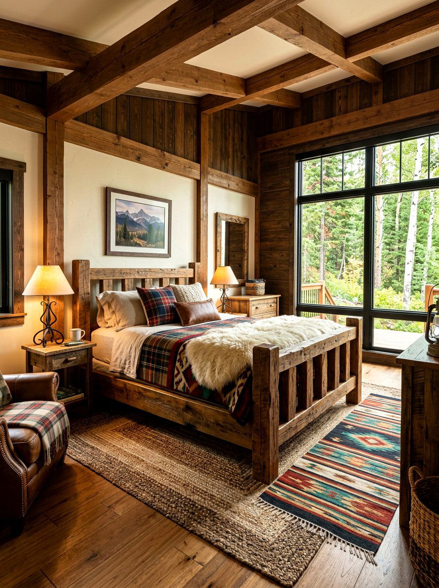 Rustic Cabin Guest Suite - 30 cozy guest suite ideas