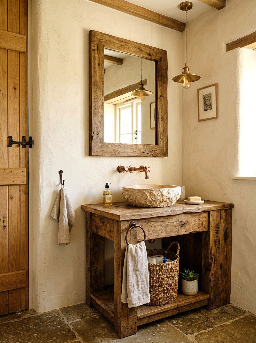 Rustic Cloakroom Features - 30 cloakroom ideas