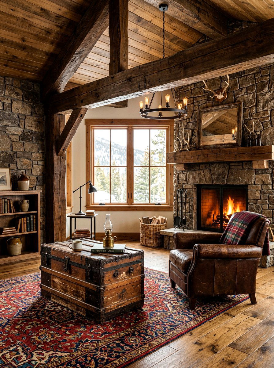 Rustic Family Room Elements - 30 family room decor ideas