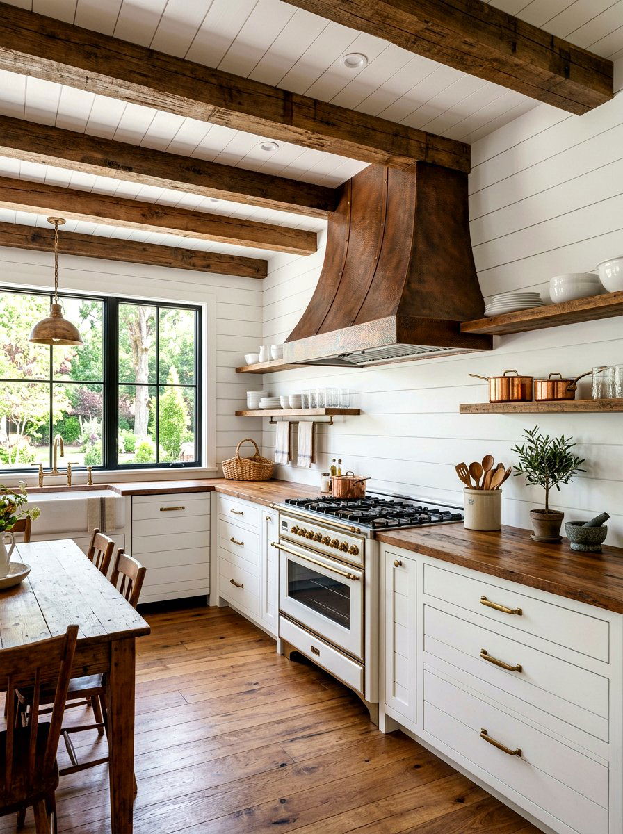 Rustic Farmhouse Kitchen Style - 30 panel ready kitchen ideas