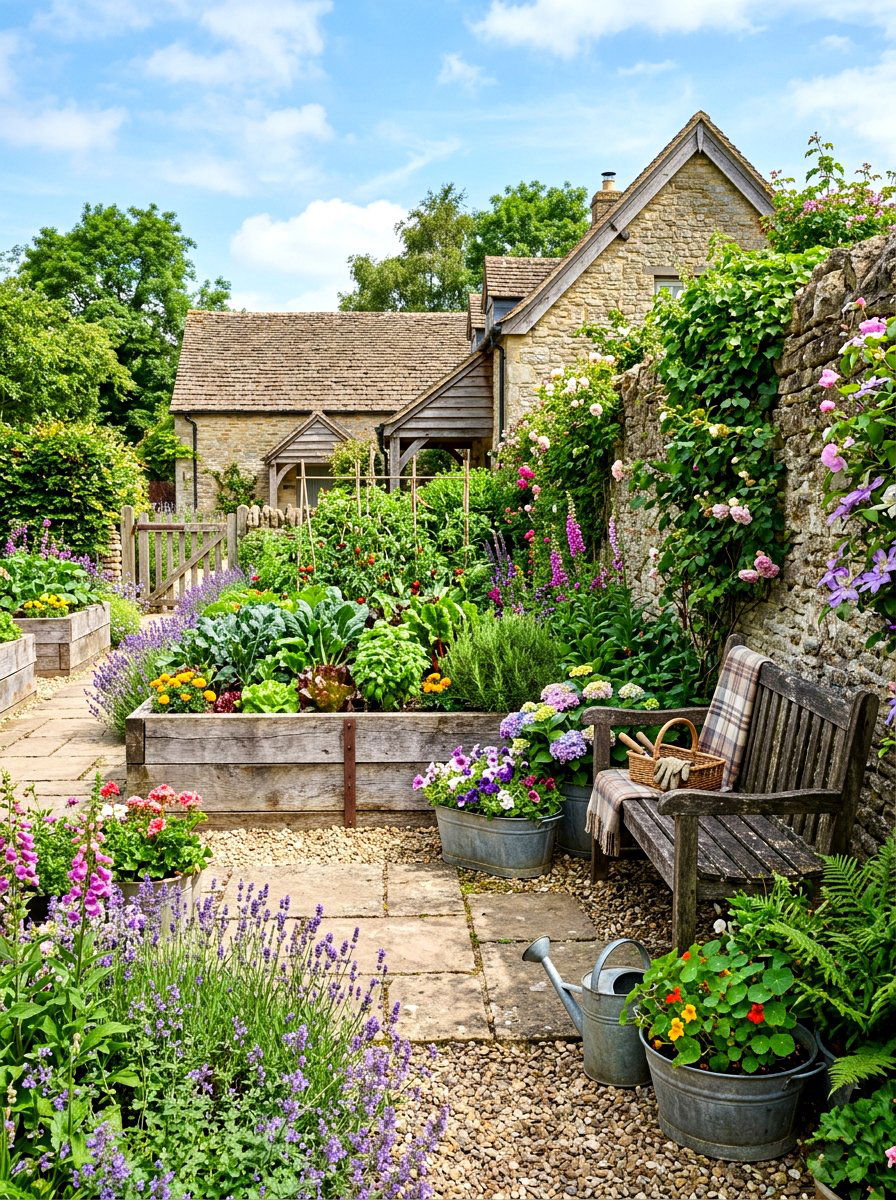 Rustic Garden - 30 garden decor ideas