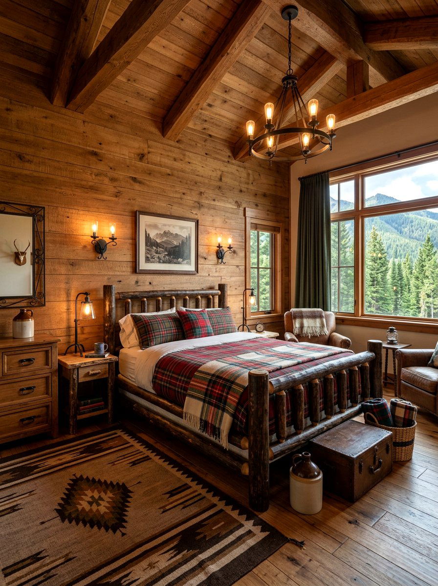 Rustic Guest Bedroom Cabin Style - 30 guest bedroom ideas