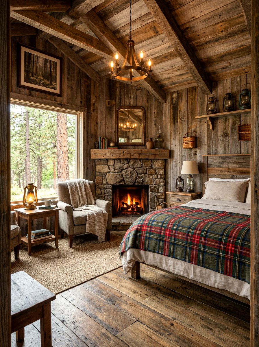 Rustic Guest Cottage - 30 cozy backyard room ideas