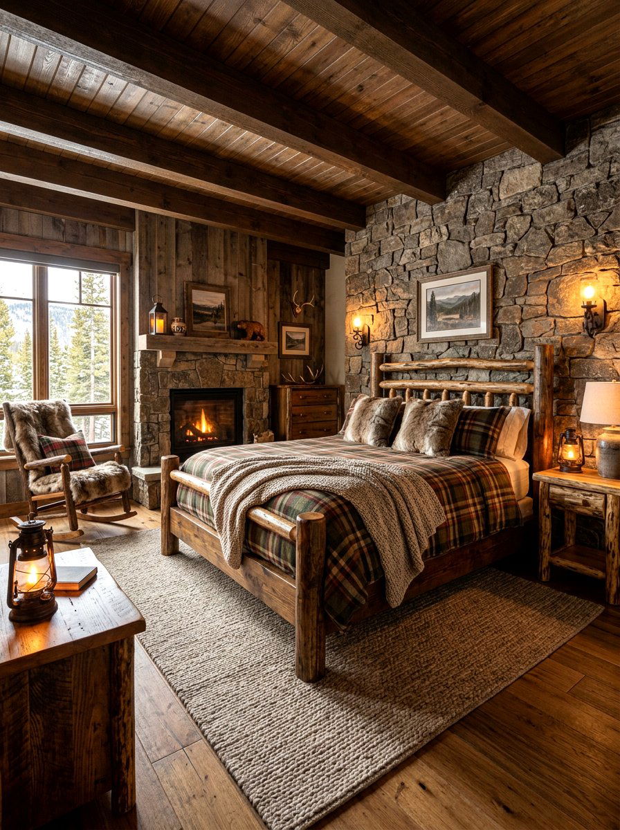 Rustic Guest Room - 30 guest room decor ideas