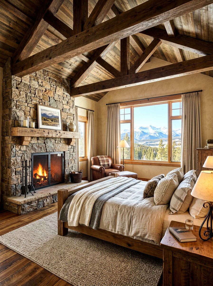 Rustic Luxury Bedroom - 30 luxury bedroom ideas