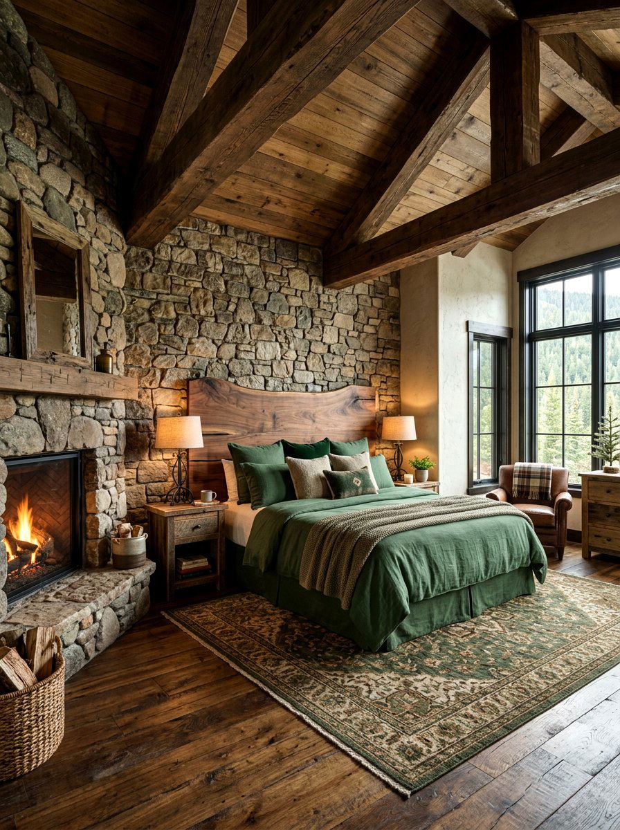 Rustic Master Bedroom - 30 master bedroom ideas