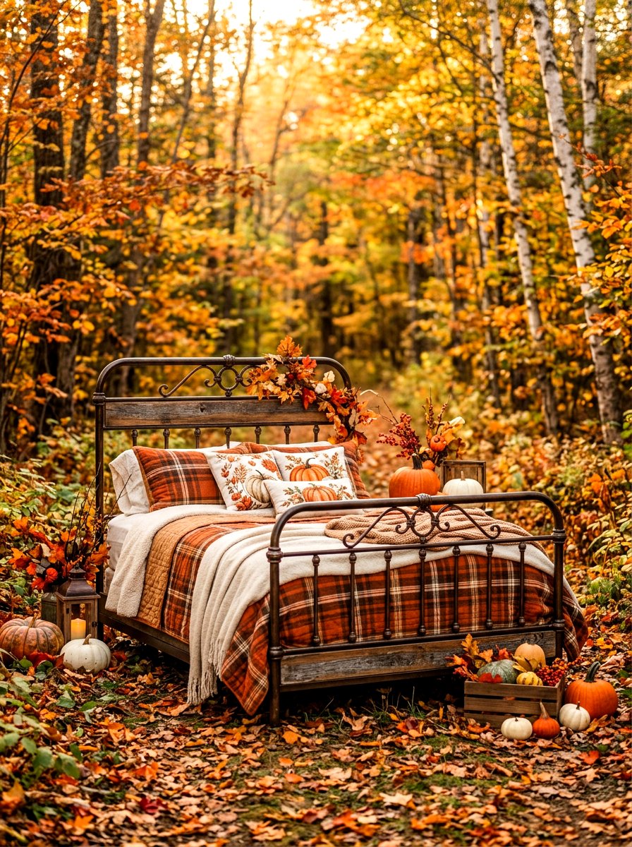 Rustic Metal Bed - 30 metal raised bed ideas