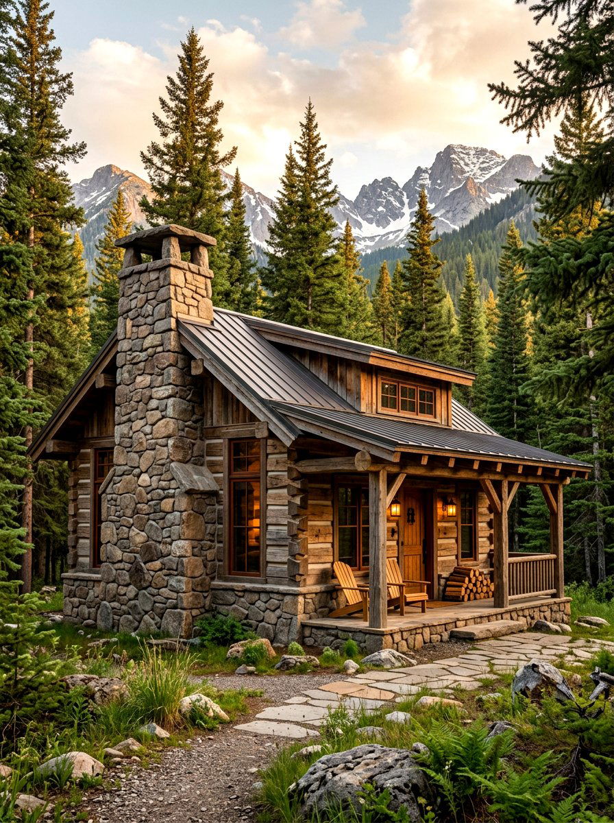30 Stone and Wood Exterior Ideas for Timeless, Modern Charm