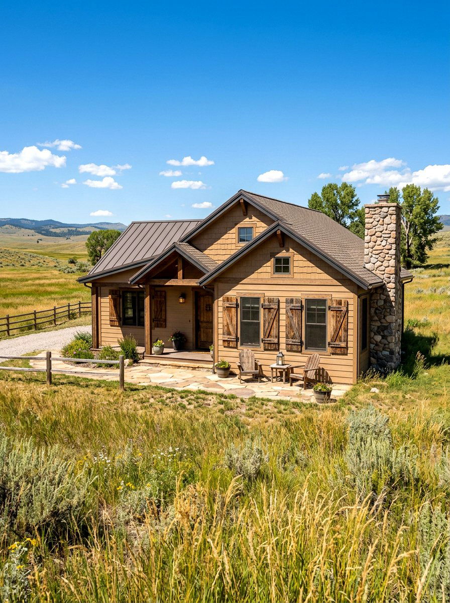 Rustic Reclaimed Wood Shutters - 30 exterior shutters ideas