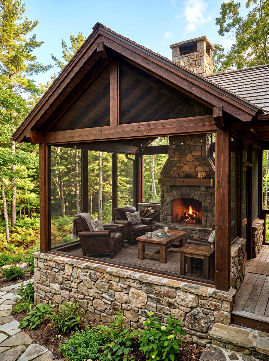 30 Screened Patio Enclosure Ideas to Enjoy the Seasons