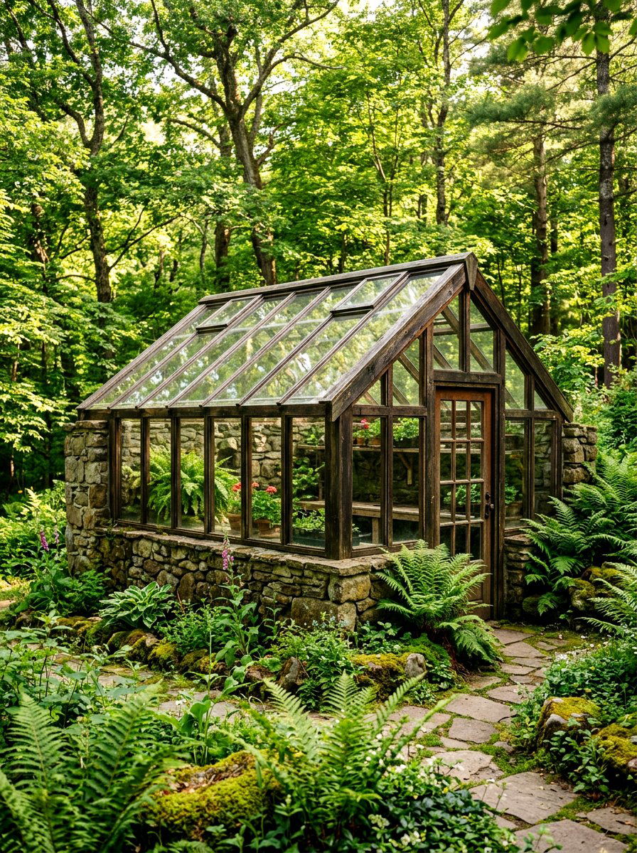 Rustic Stone Lean To Greenhouse - 30 lean to greenhouse ideas