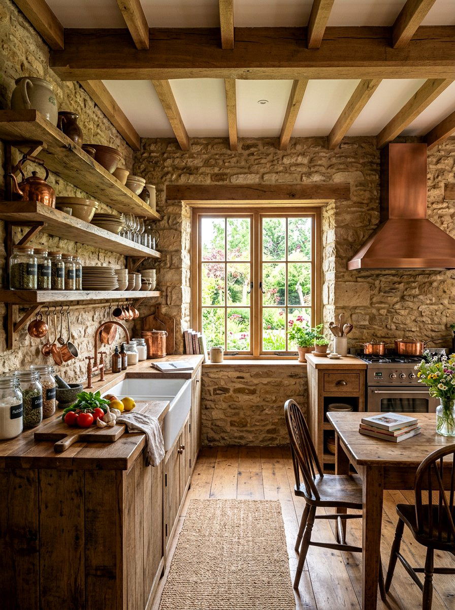 Rustic Studio Kitchen - 30 studio kitchen ideas