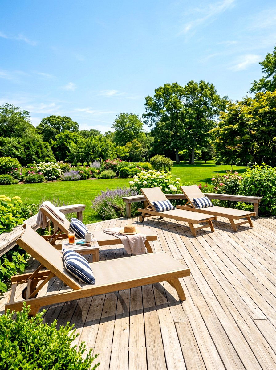 Rustic Sun Deck - 30 rustic deck ideas