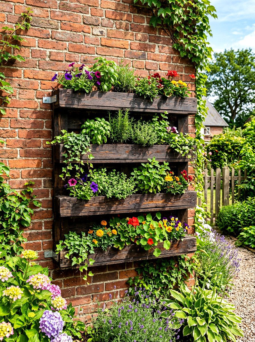 30 Tiered Herb Planter Ideas to Grow More Herbs in Small Spaces