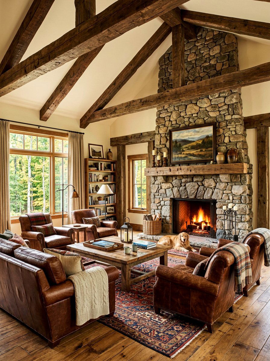 Rustic Traditional Living Room Style - 30 collected traditional living room ideas