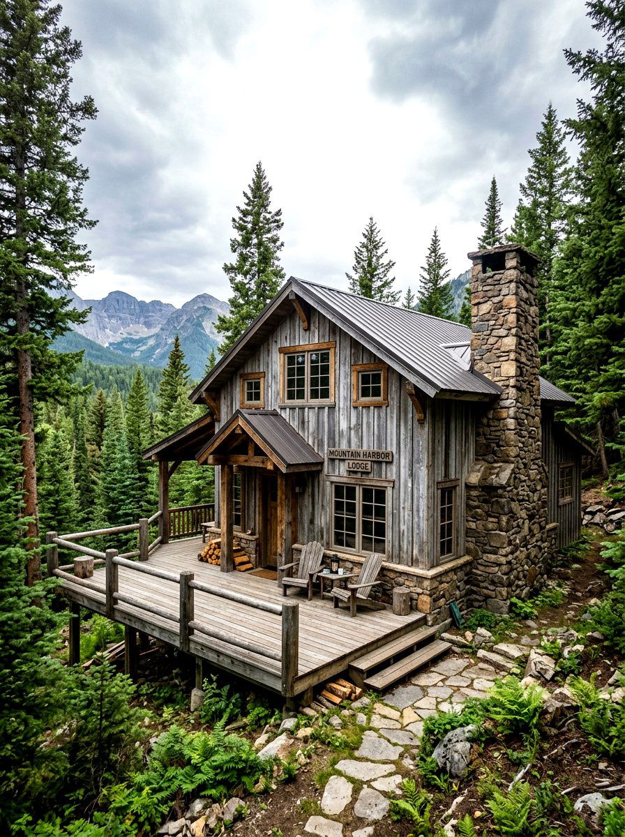 Rustic Vertical Siding - 30 vertical siding exterior ideas