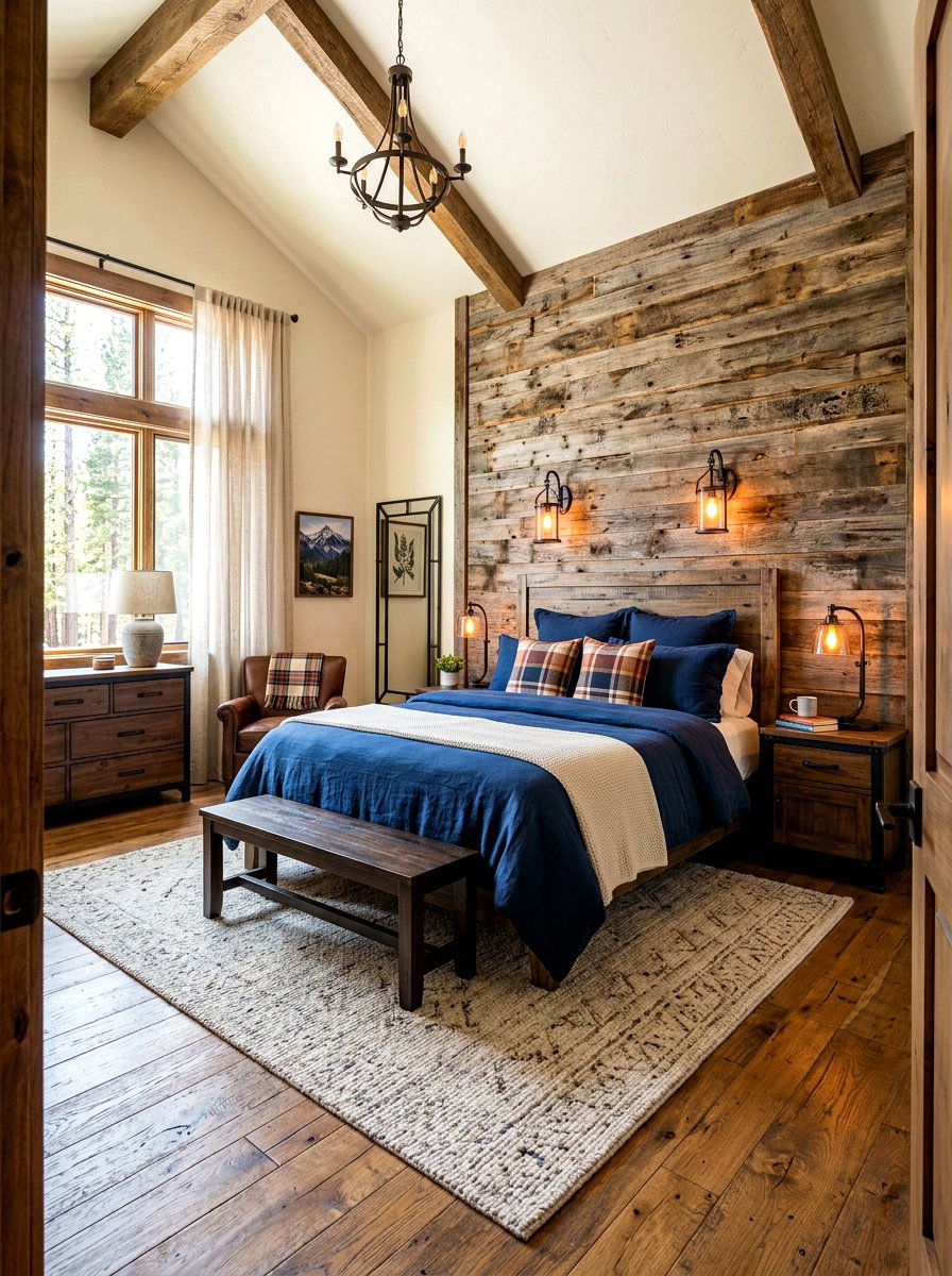 Rustic Wood Accent - 30 tween boy bedroom ideas