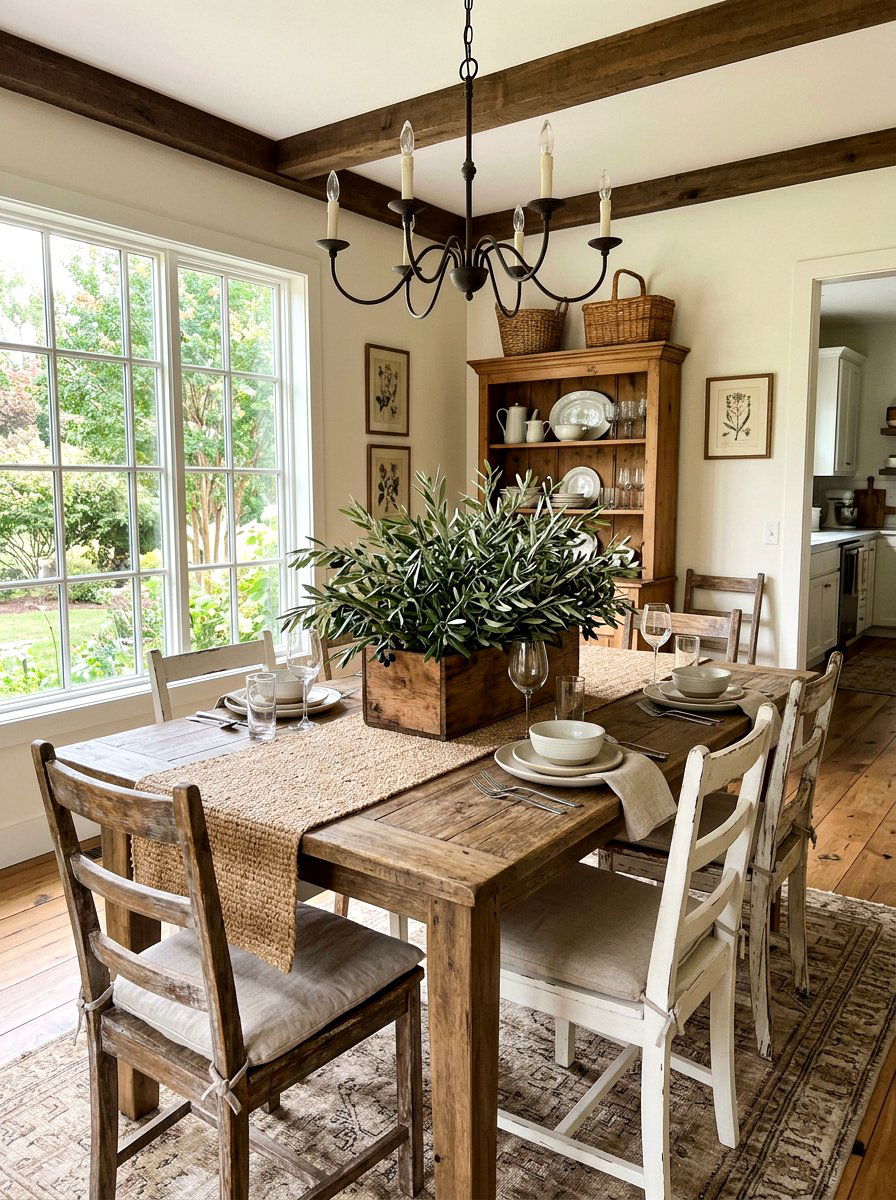 Rustic Wood Box Olive Branch - 30 olive branch centerpiece ideas